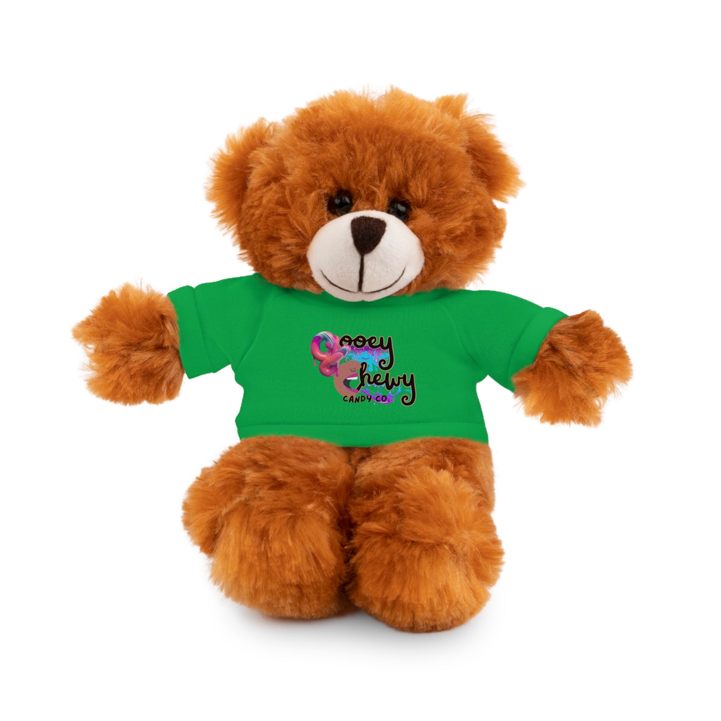 Stuffed Animals with Gooey Chewy Logo Tee