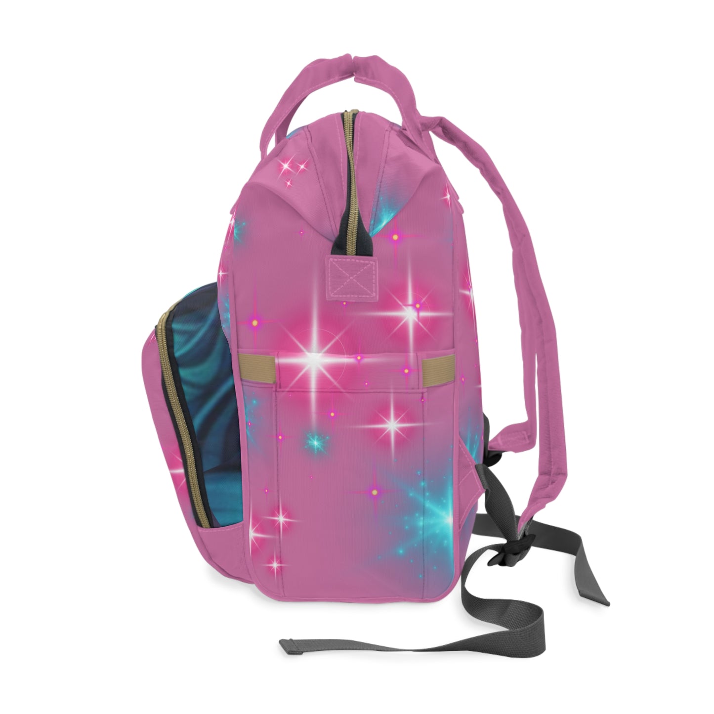 Rosie Multifunctional Diaper Backpack Light Pink