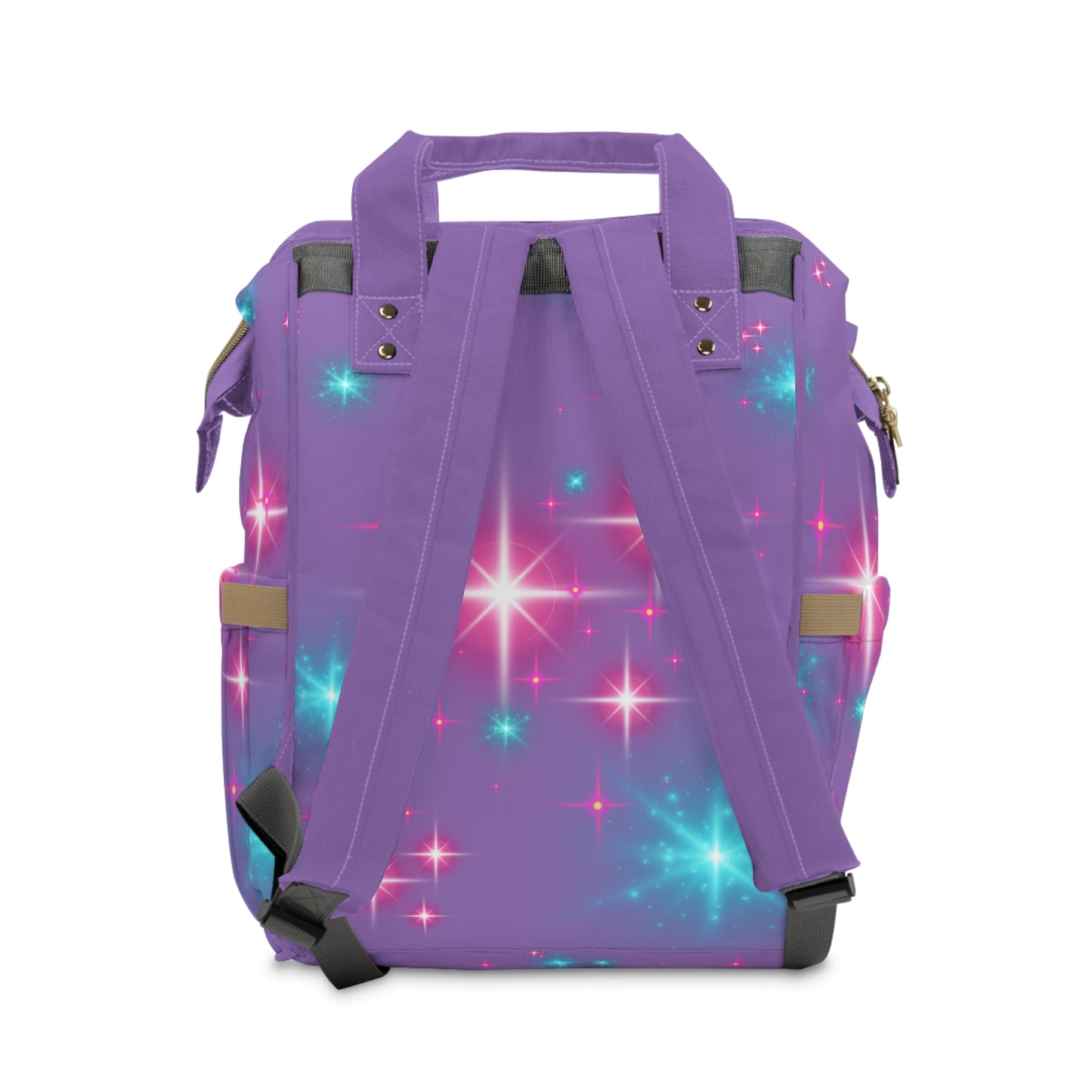 Rosie Multifunctional Diaper Backpack Light Purple