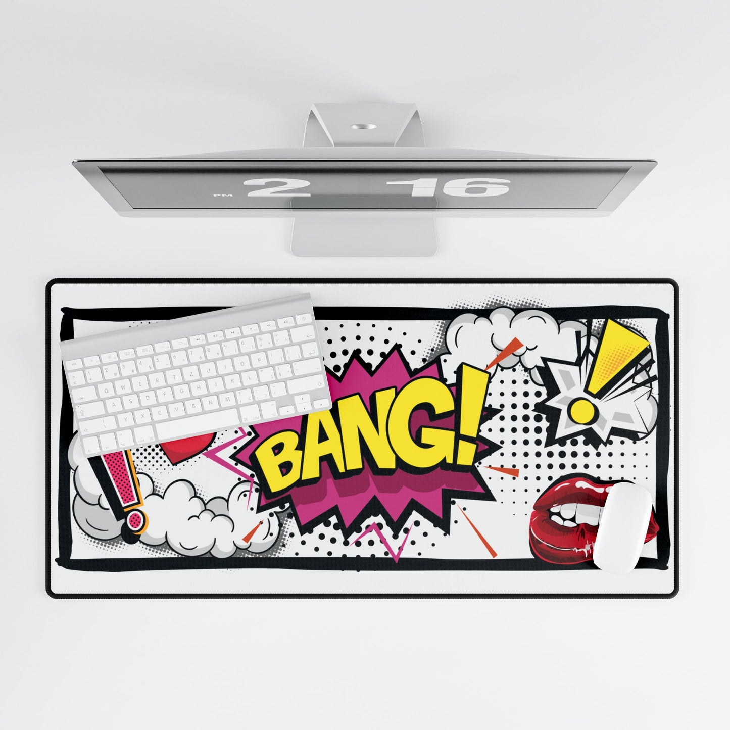 Pop Art Desk Mat Bang