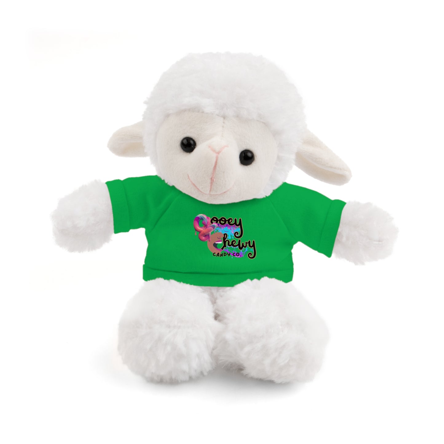 Stuffed Animals with Gooey Chewy Logo Tee