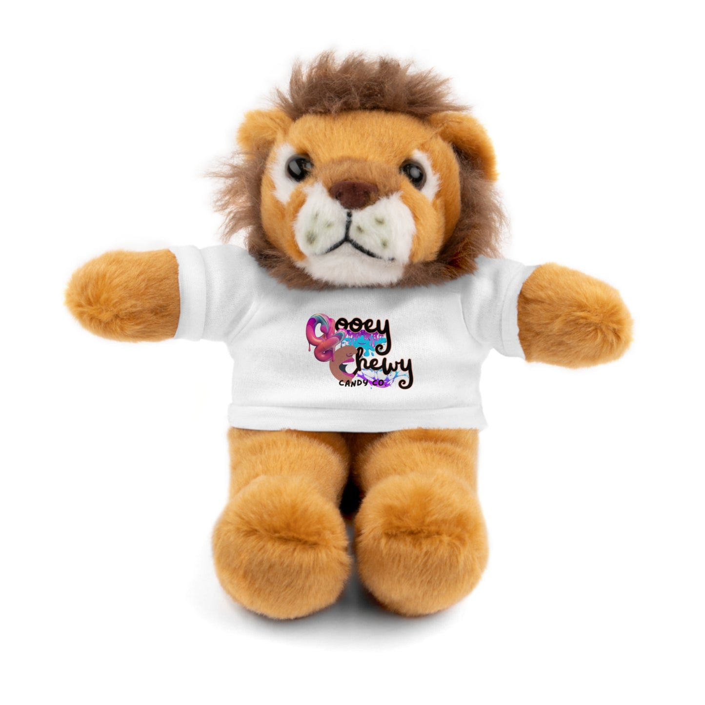 Stuffed Animals with Gooey Chewy Logo Tee