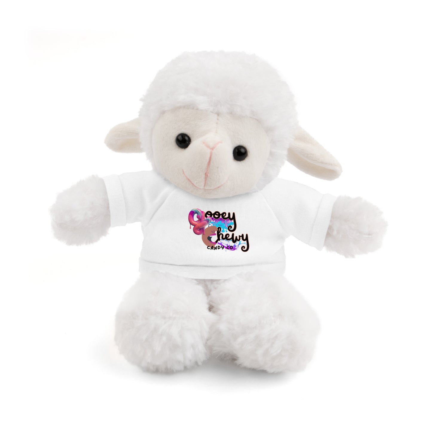 Stuffed Animals with Gooey Chewy Logo Tee