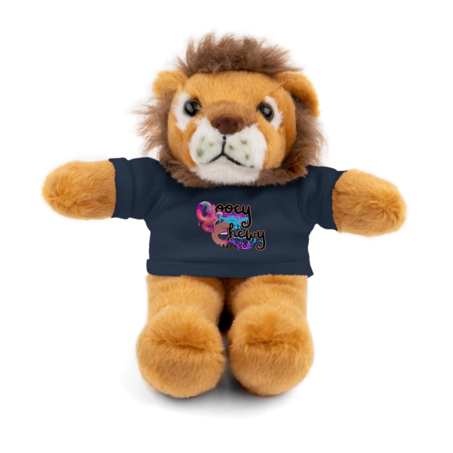 Stuffed Animals with Gooey Chewy Logo Tee