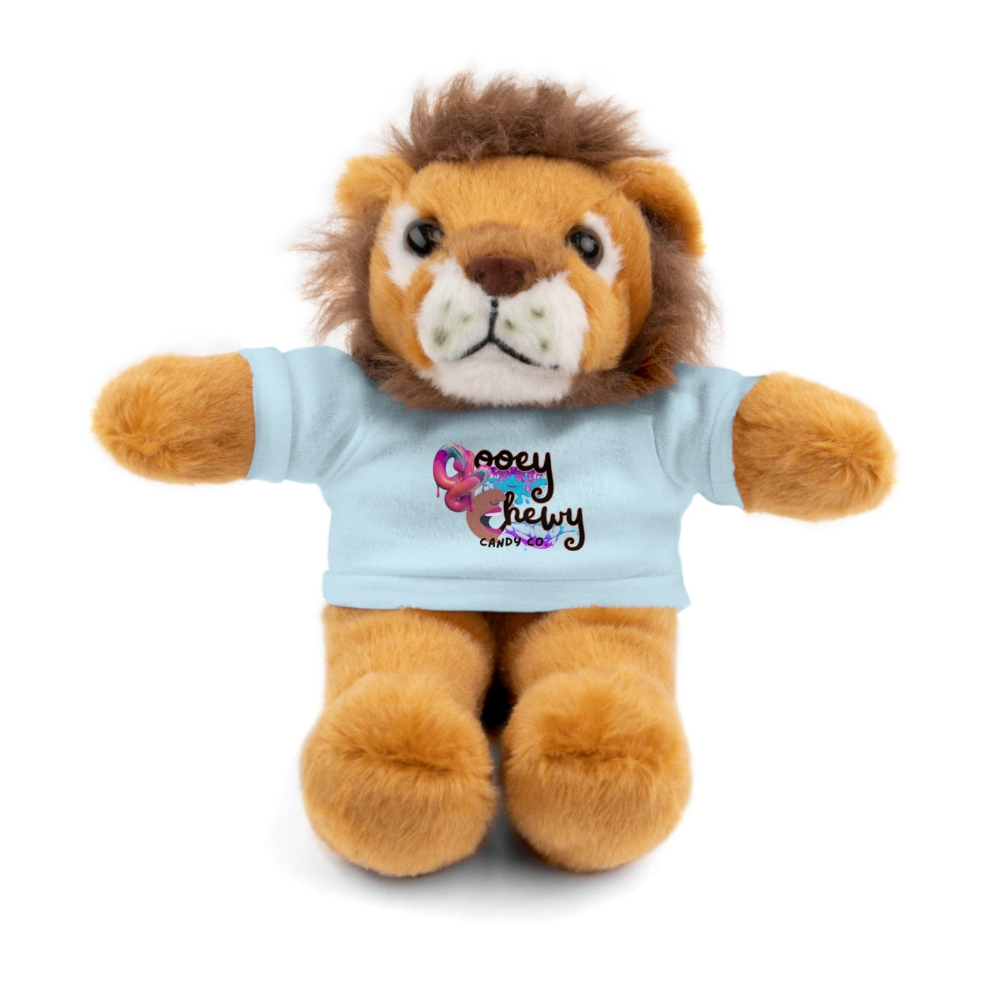 Stuffed Animals with Gooey Chewy Logo Tee