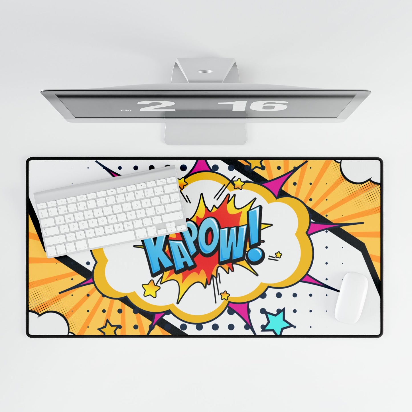 Pop Art Desk Mat Kapow