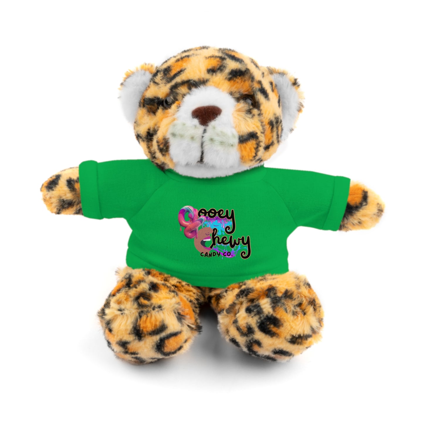 Stuffed Animals with Gooey Chewy Logo Tee