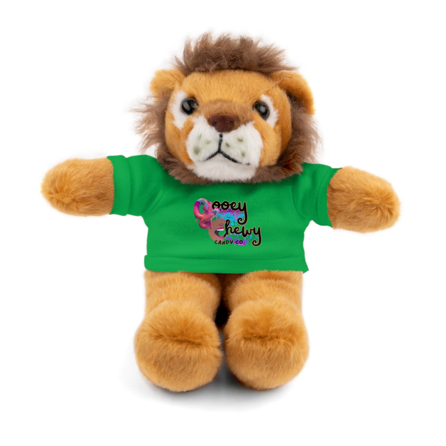 Stuffed Animals with Gooey Chewy Logo Tee