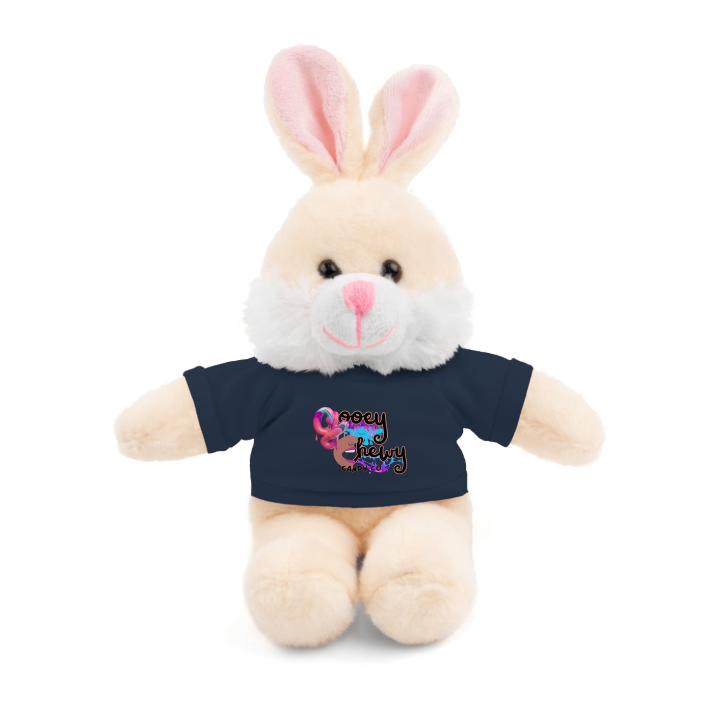 Stuffed Animals with Gooey Chewy Logo Tee