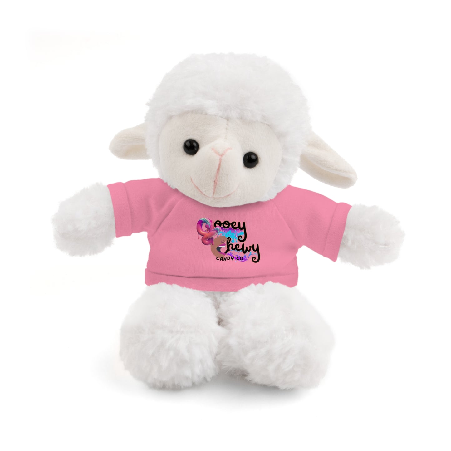 Stuffed Animals with Gooey Chewy Logo Tee