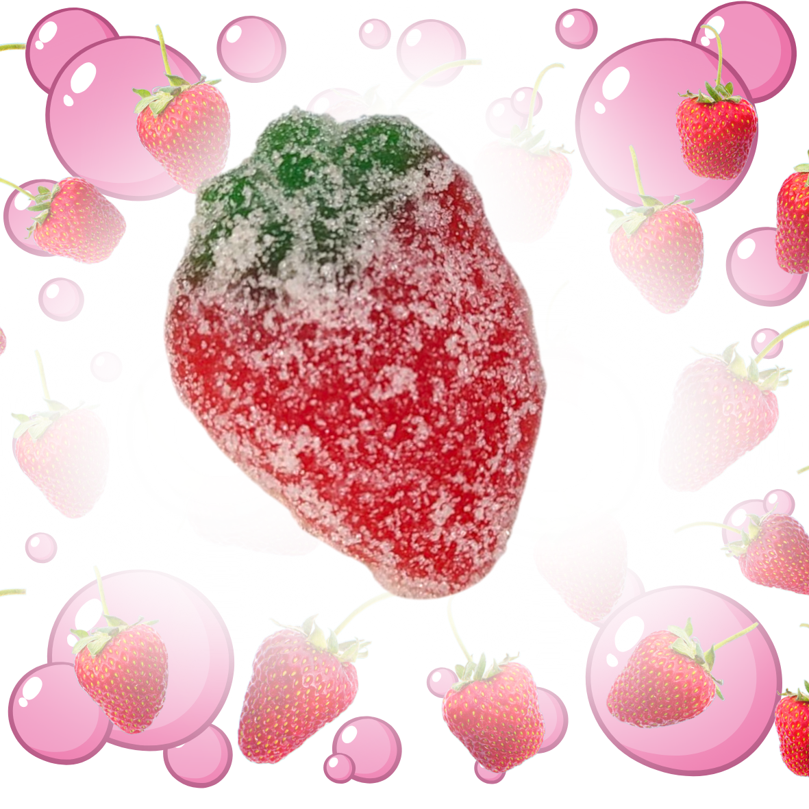 Strawberry Bubblegum Gummies