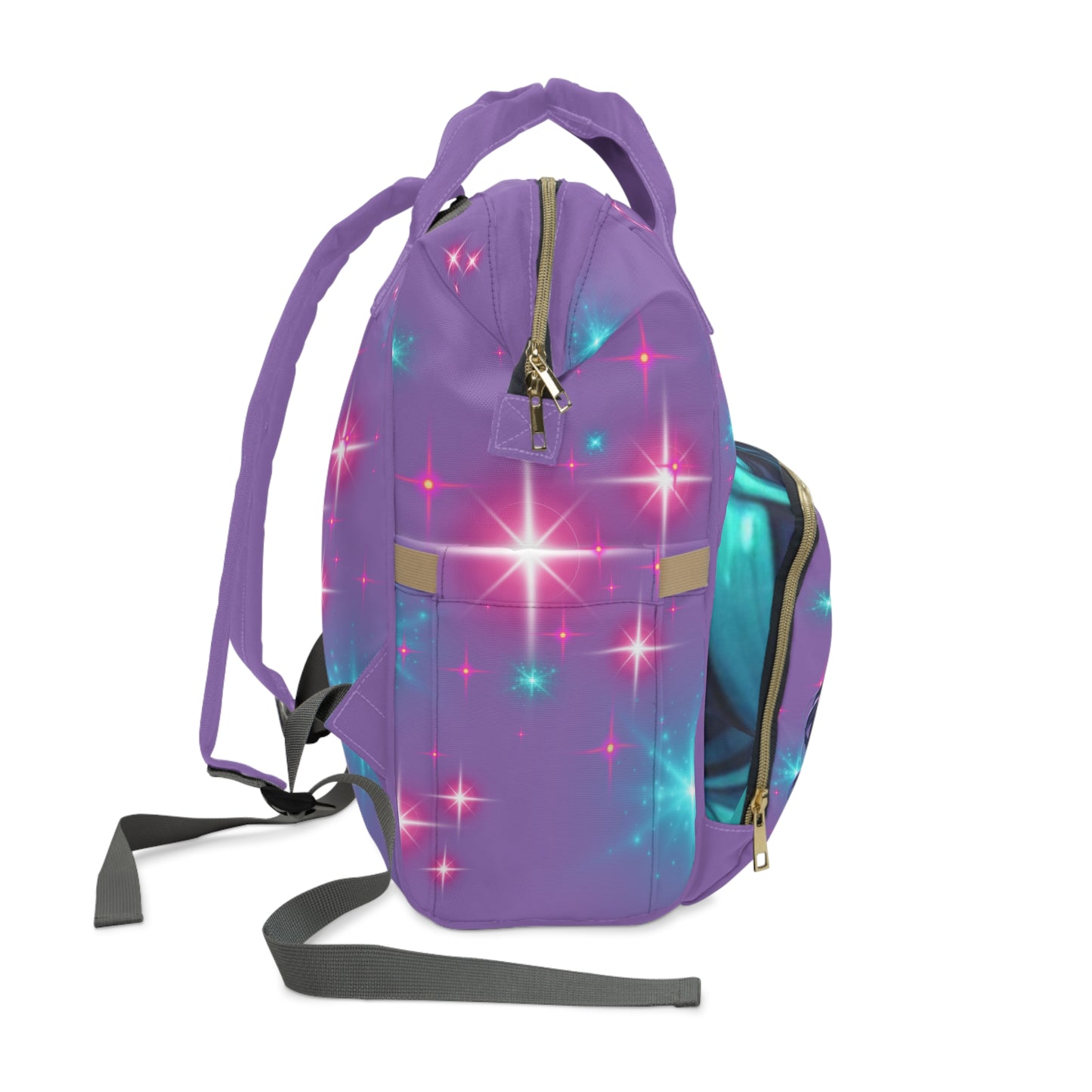 Rosie Multifunctional Diaper Backpack Light Purple