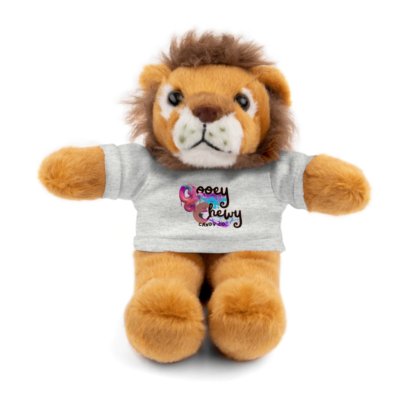 Stuffed Animals with Gooey Chewy Logo Tee