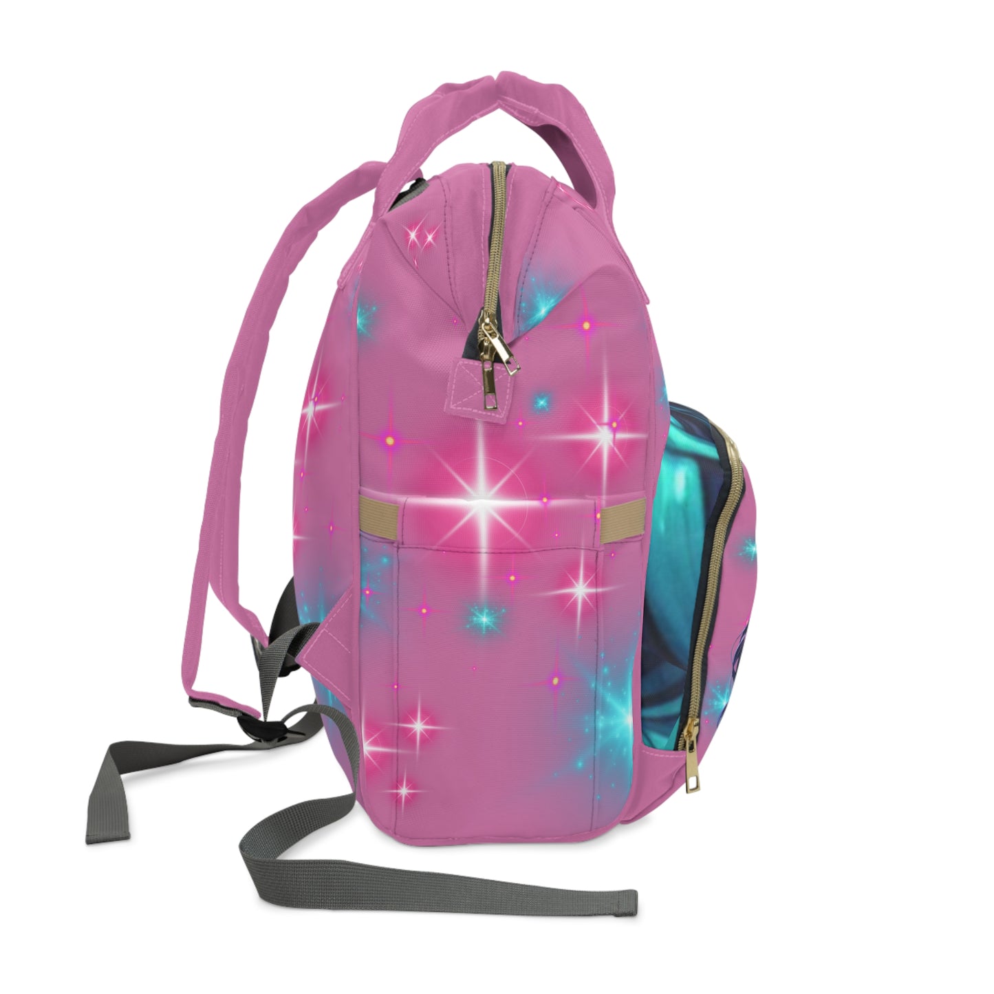 Rosie Multifunctional Diaper Backpack Light Pink