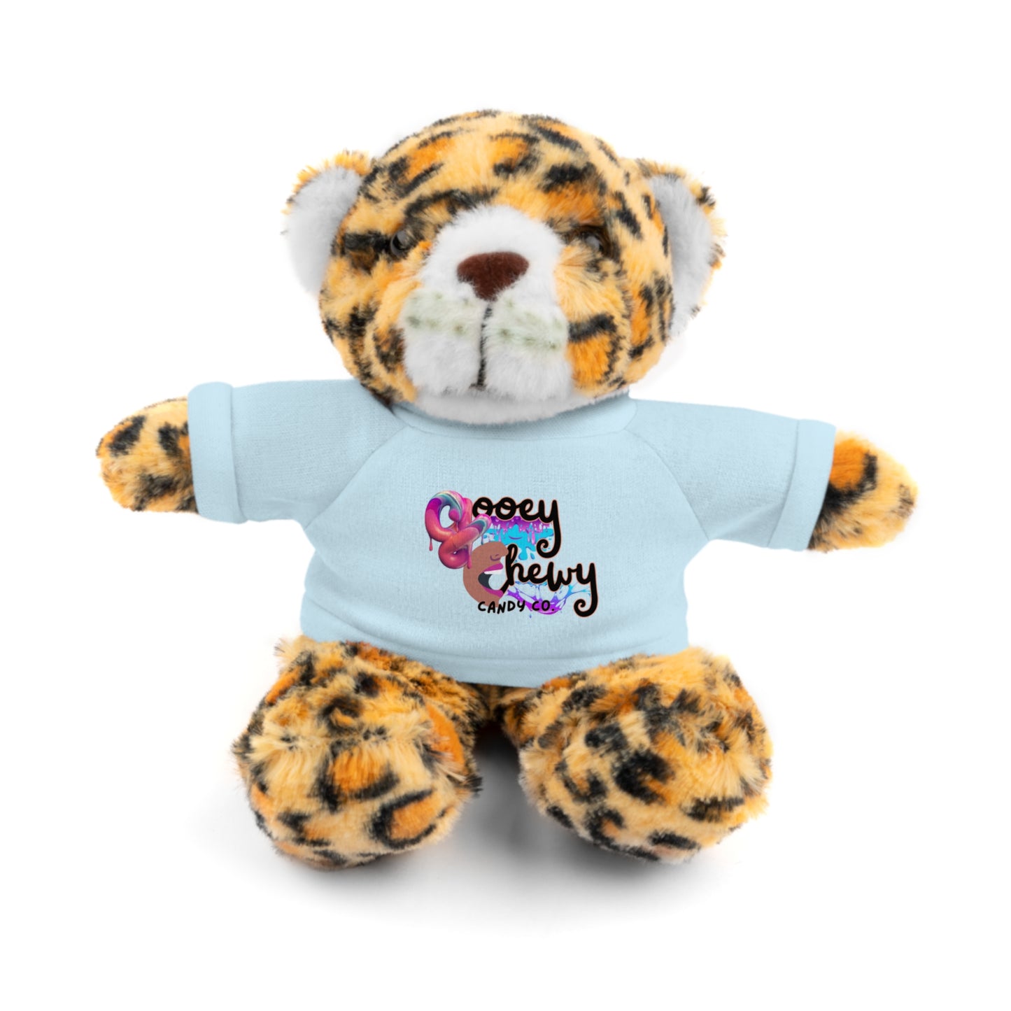 Stuffed Animals with Gooey Chewy Logo Tee