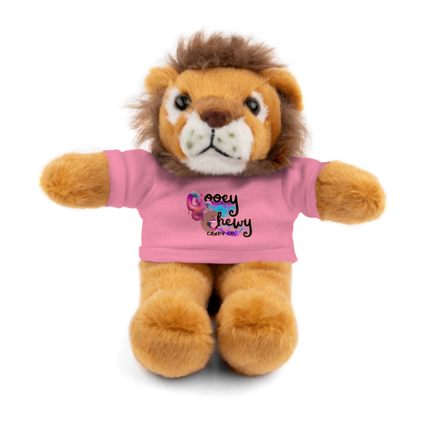 Stuffed Animals with Gooey Chewy Logo Tee