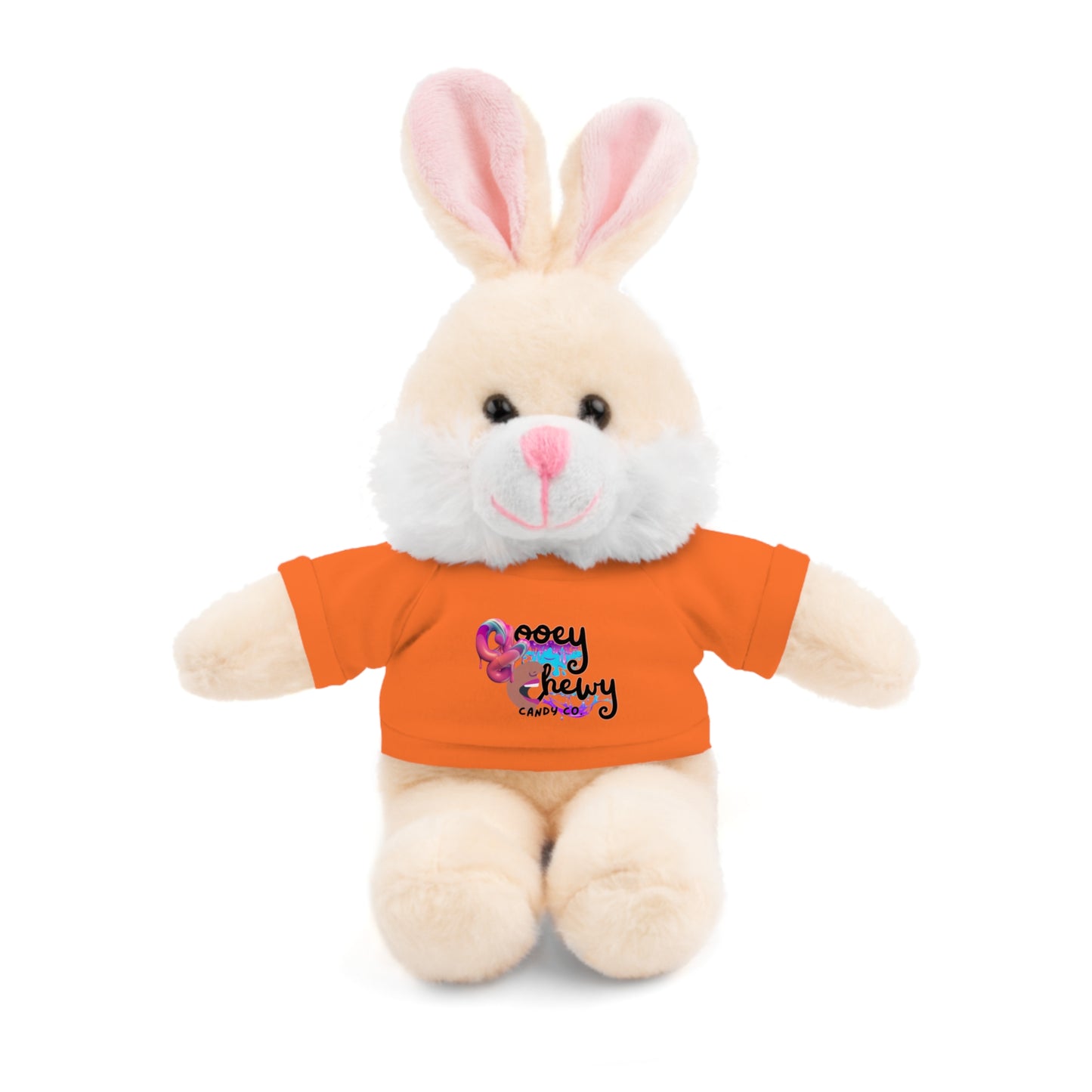 Stuffed Animals with Gooey Chewy Logo Tee