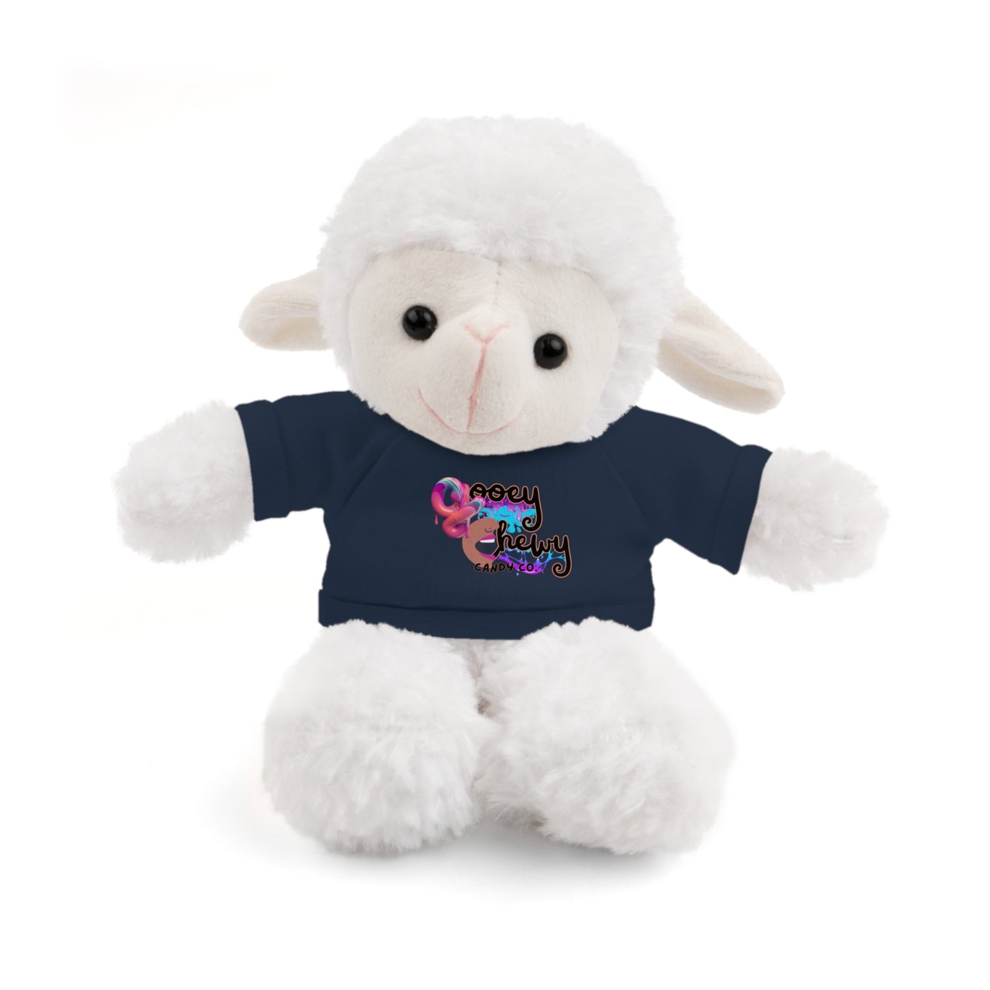 Stuffed Animals with Gooey Chewy Logo Tee