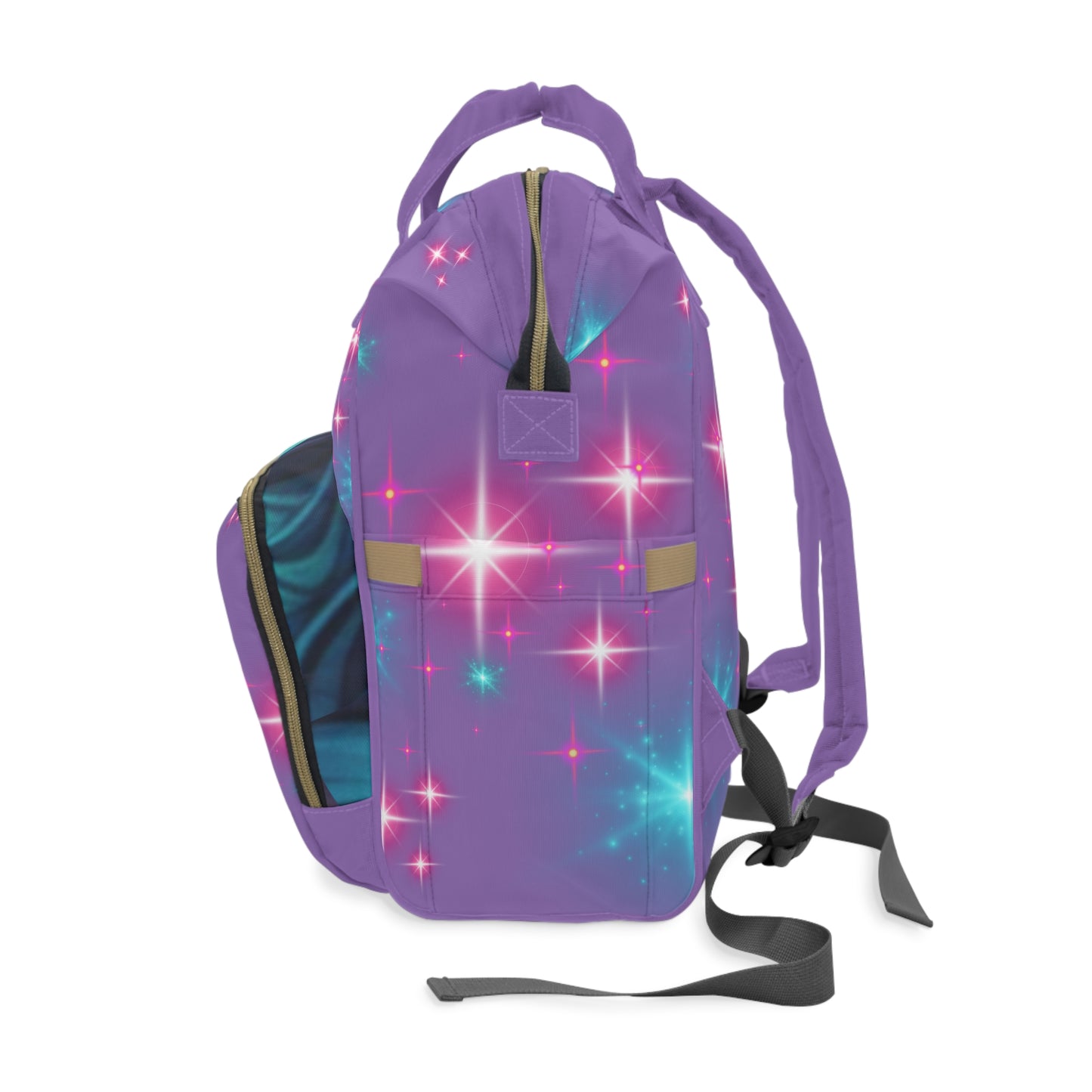 Rosie Multifunctional Diaper Backpack Light Purple